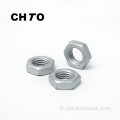 DIN 439 GRADE 04 DACROMET HEX NUTS TYPE